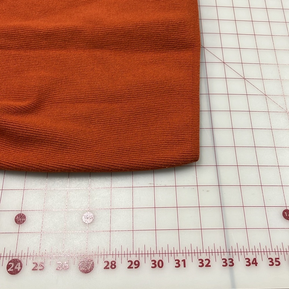 CHERFLY Dolman SLV Faux Wrap Backless Bodycon/Glam Belt Caramel Sweater Dress S - Picture 16 of 16